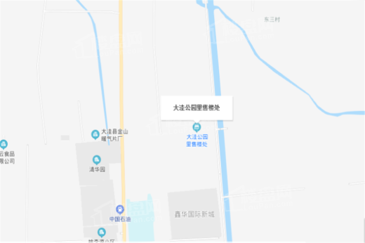 大洼公园里交通图